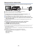 Preview for 79 page of Panasonic AVCCAM AG-AC8PJ Operating Instructions Manual