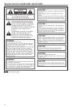 Preview for 2 page of Panasonic AW-HE130W Operating Instructions Manual