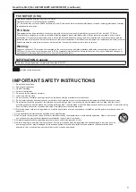 Preview for 3 page of Panasonic AW-HE130W Operating Instructions Manual