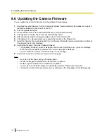 Preview for 124 page of Panasonic BL-C111A - Network Camera - Pan Operating Instructions Manual
