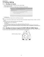 Preview for 50 page of Panasonic BL-C111A - Network Camera - Pan Service Manual