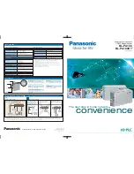 Panasonic BL-PA100KT Brochure & Specs preview