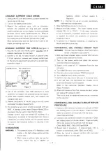 Предварительный просмотр 3 страницы Panasonic C1381 Service Manual