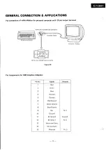 Предварительный просмотр 13 страницы Panasonic C1381 Service Manual