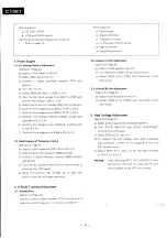 Предварительный просмотр 16 страницы Panasonic C1381 Service Manual