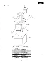 Предварительный просмотр 51 страницы Panasonic C1381 Service Manual