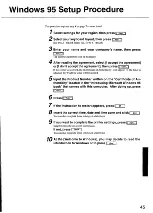 Preview for 45 page of Panasonic CF-63 Series Operating Instructions Manual