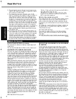 Preview for 4 page of Panasonic CF-W5MWEZZBM - Toughbook W5 - Core Duo 1.06... Operating Instructions Manual