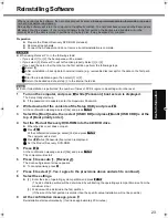 Preview for 23 page of Panasonic CF-W5MWEZZBM - Toughbook W5 - Core Duo 1.06... Operating Instructions Manual