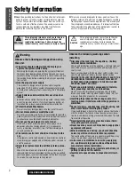 Предварительный просмотр 1 страницы Panasonic CQ-C3203U Operating Instructions Manual