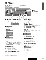 Предварительный просмотр 14 страницы Panasonic CQ-C3203U Operating Instructions Manual