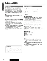 Предварительный просмотр 17 страницы Panasonic CQ-C3203U Operating Instructions Manual