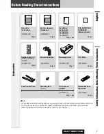 Предварительный просмотр 5 страницы Panasonic CQ-C7703N Operating Instructions Manual