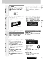 Предварительный просмотр 11 страницы Panasonic CQ-C7703N Operating Instructions Manual