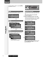 Предварительный просмотр 14 страницы Panasonic CQ-C7703N Operating Instructions Manual