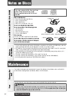 Предварительный просмотр 42 страницы Panasonic CQ-C7703N Operating Instructions Manual