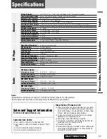 Предварительный просмотр 43 страницы Panasonic CQ-C7703N Operating Instructions Manual