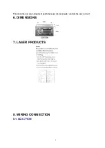 Предварительный просмотр 4 страницы Panasonic CQ-C7703N Service Manual