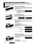 Preview for 14 page of Panasonic CQ-FX820 Operating Instructions Manual