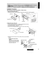 Preview for 31 page of Panasonic CQ-FX820 Operating Instructions Manual