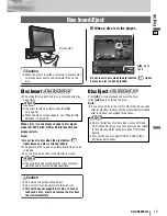 Предварительный просмотр 19 страницы Panasonic CQ-VD5005U Operating Instructions Manual