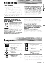 Preview for 5 page of Panasonic CQ-VD7005N Operating Instructions Manual