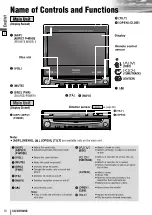 Preview for 10 page of Panasonic CQ-VD7005N Operating Instructions Manual