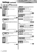 Preview for 40 page of Panasonic CQ-VD7005N Operating Instructions Manual