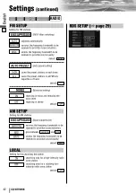 Preview for 42 page of Panasonic CQ-VD7005N Operating Instructions Manual