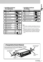 Preview for 61 page of Panasonic CQ-VD7005N Operating Instructions Manual