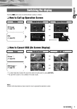 Preview for 85 page of Panasonic CQ-VD7005N Operating Instructions Manual