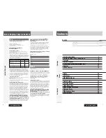 Preview for 4 page of Panasonic CQC3405U - AUTO RADIO/CD DECK-MULTI LANG Operating Instructions Manual