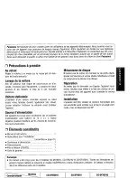 Предварительный просмотр 5 страницы Panasonic CQDFX501U - AUTO RADIO/CD DECK Operating Instructions Manual