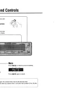 Предварительный просмотр 10 страницы Panasonic CQDFX501U - AUTO RADIO/CD DECK Operating Instructions Manual