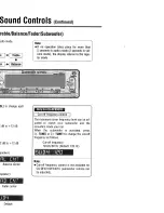 Предварительный просмотр 12 страницы Panasonic CQDFX501U - AUTO RADIO/CD DECK Operating Instructions Manual