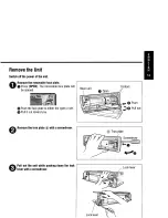 Предварительный просмотр 23 страницы Panasonic CQDFX501U - AUTO RADIO/CD DECK Operating Instructions Manual