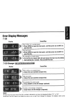 Предварительный просмотр 29 страницы Panasonic CQDFX501U - AUTO RADIO/CD DECK Operating Instructions Manual