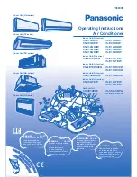 Panasonic CS-E7GKEW Operating Instructions Manual preview