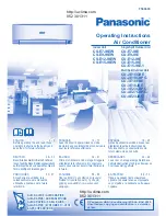 Panasonic CS-E7JKEW Operating Instructions Manual preview
