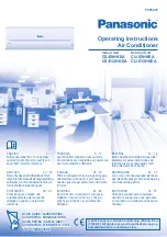 Panasonic CS-E9HKEA Operating Instructions Manual preview