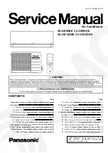 Panasonic CS-HE9DKE Service Manual preview