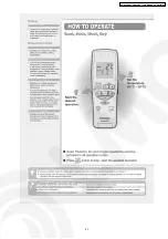 Предварительный просмотр 41 страницы Panasonic CS-HE9DKE Service Manual