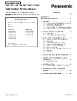 Предварительный просмотр 97 страницы Panasonic CS-MKS7NKU Technical & Service Manual