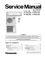 Panasonic CS-RE18JKE Service Manual preview