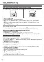 Предварительный просмотр 18 страницы Panasonic CS-RZ25VKRW Operating Instructions Manual