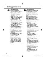 Предварительный просмотр 14 страницы Panasonic CS-TZ20WKEW Operating Instructions Manual