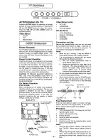 Preview for 5 page of Panasonic CT-9R20 Operating Manual