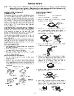 Предварительный просмотр 4 страницы Panasonic CT2511HDB - 25" HOTEL/MOTEL TV Service Manual