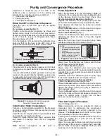 Предварительный просмотр 13 страницы Panasonic CT2511HDB - 25" HOTEL/MOTEL TV Service Manual