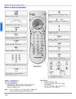 Preview for 10 page of Panasonic CT27E33 - 27" TV Operating Manual